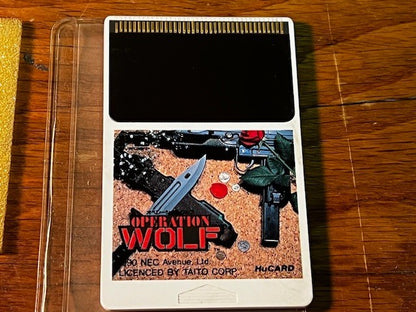 OPERATION WOLF - PC ENGINE - TAITO - EXCELLENT