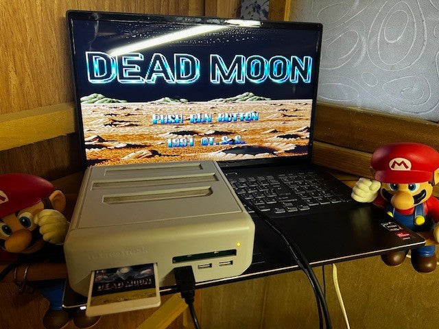 Dead Moon PC Engine HuCard CIB Case Manual Very Good Japan Tested