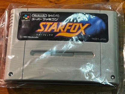STARFOX - SFC - NINTENDO - 100% CIB - VG