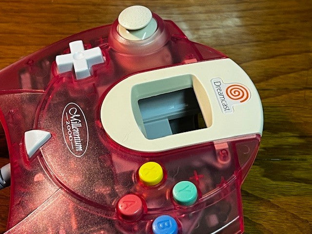 SEGA DREAMCAST (ドリームキャスト) MILLENIUM 2000 PASSION PINK CONTROLLER - BOXED - EXCELLENT