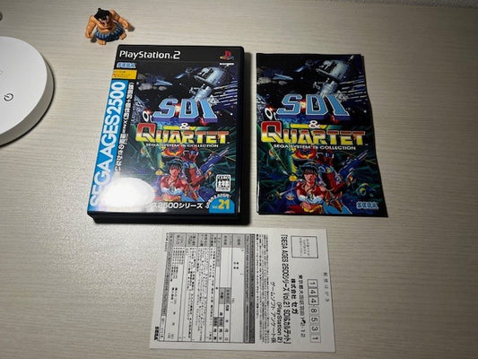 SDI & QUARTET - PS2 - SEGA - SEGA AGES - CIB - EXCELLENT