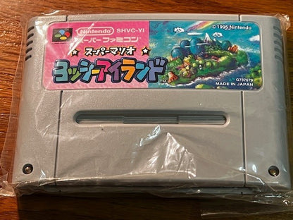 Super Mario Yoshi's Island Super Famicom SFC CIB Tested Japan Excellent