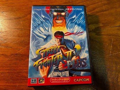 Street Fighter II Plus: Champion Edition - Sega Mega Drive - Box, Cart & Manual