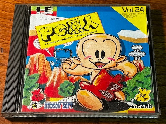 PC GENJIN - PC ENGINE - HUDSON - CIB - VERY GOOD