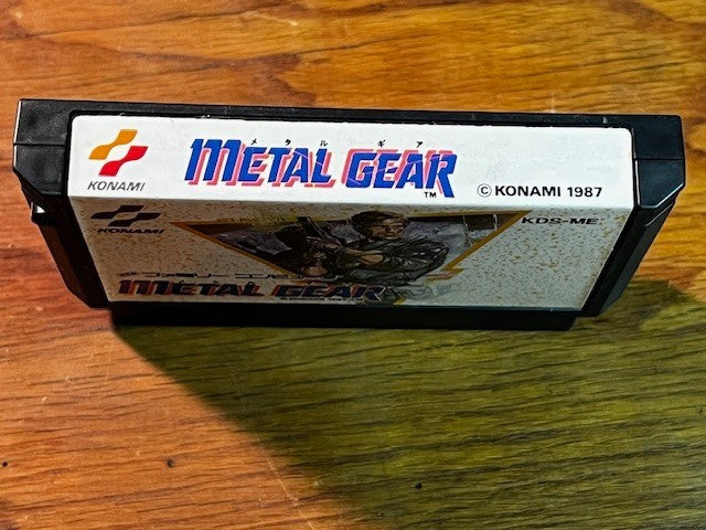 Metal Gear - Nintendo Famicom - Konami