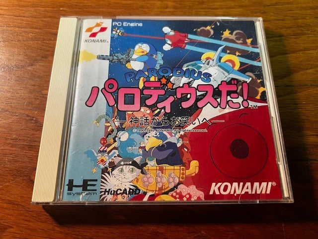 PARODIUS DA! PC ENGINE - KONAMI - CIB - VERY GOOD