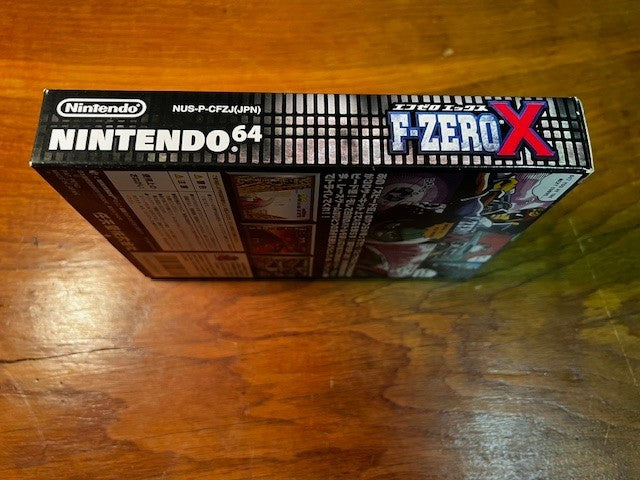 Nintendo 64 N64 F-Zero X CIB Japan Ver. Excellent