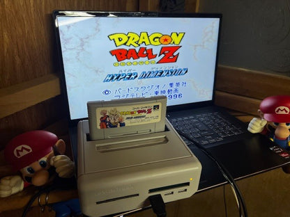 Dragon Ball Z Hyper Dimension Super Famicom SFC Box Manual Tested Japan