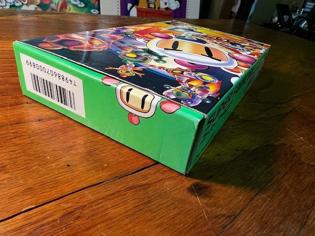 SUPER BOMBER MAN 4 - SUPER FAMICOM - HUDSON - 100% CIB - 10/10