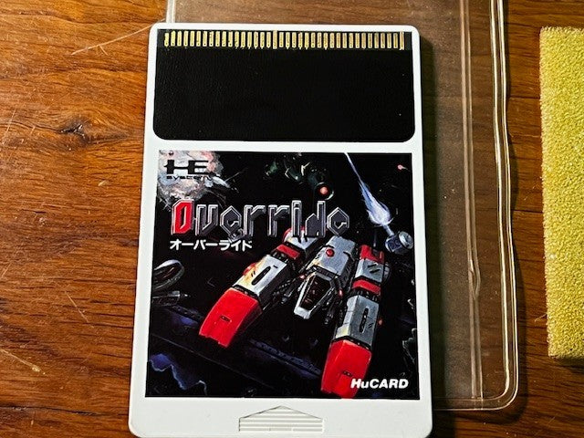 OVERRIDE – PC ENGINE – DECO – CIB – VERY GOOD