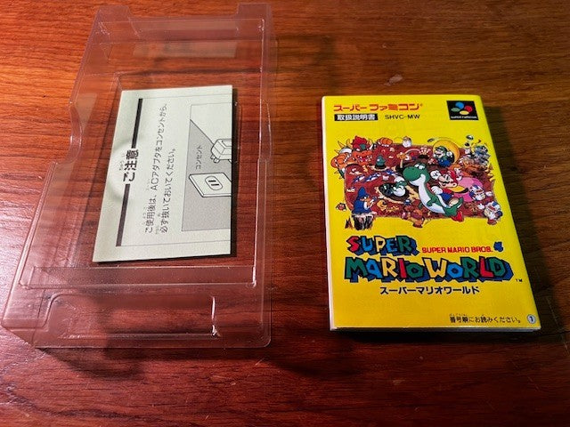 SUPER MARIO WORLD - SFC - NINTENDO - EXCELLENT