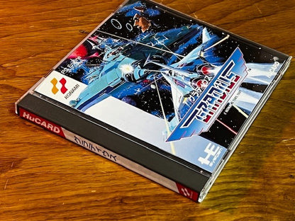 NEC PC Engine KONAMI Gradius HuCard Japan w/Box Instructions Reg Card