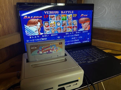 Super Street Fighter II New Challengers SFC CIB Tested Capcom Japan Excellent