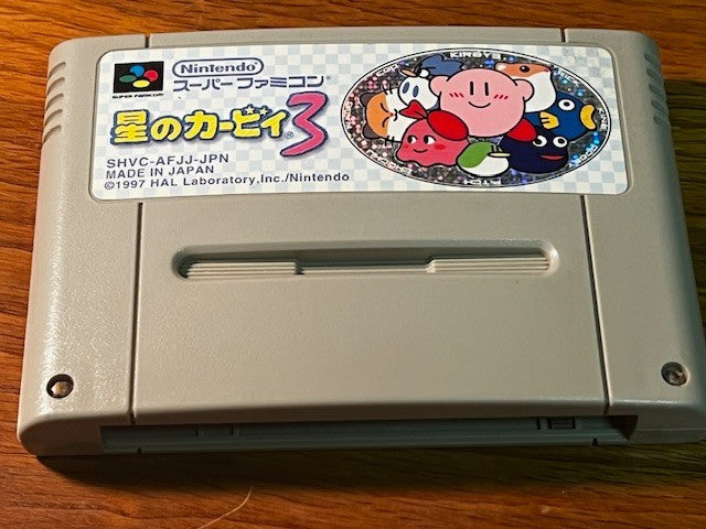 Hoshi no Kirby 3 Star Kirby 3 Nintendo Super Famicom SFC from Japan