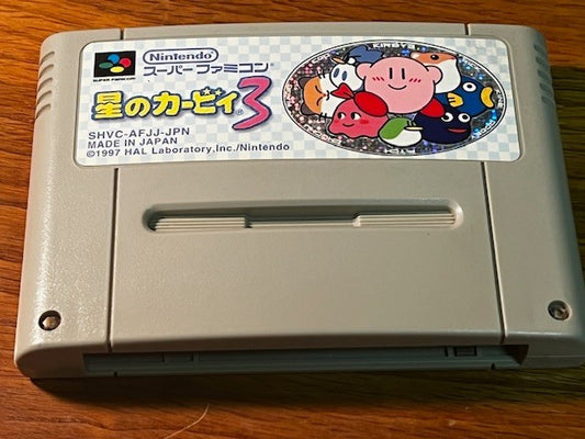 Hoshi no Kirby 3 Star Kirby 3 Nintendo Super Famicom SFC from Japan