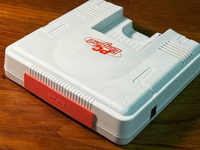 NEC PC Engine White Console – Twin Commander Controller – Multi-Tap – Tested