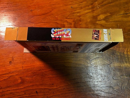 Super Street Fighter II New Challengers SFC CIB Tested Capcom Japan Excellent
