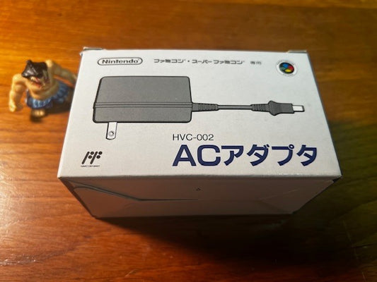 OEM NINTENDO HVC-002 AC ADAPTER - SUPER FAMICOM - BOXED - ORIGINAL