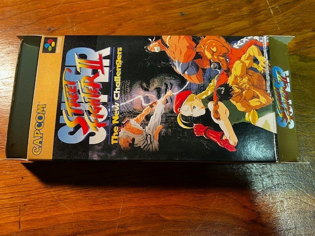 Super Street Fighter II New Challengers SFC CIB Tested Capcom Japan Excellent