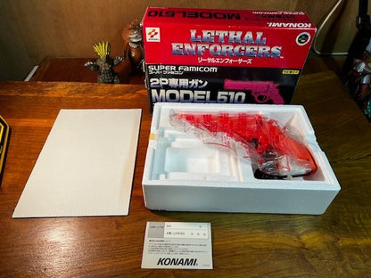 Lethal enforcers 2p model 510 - Super Famicom - Konami - CIB