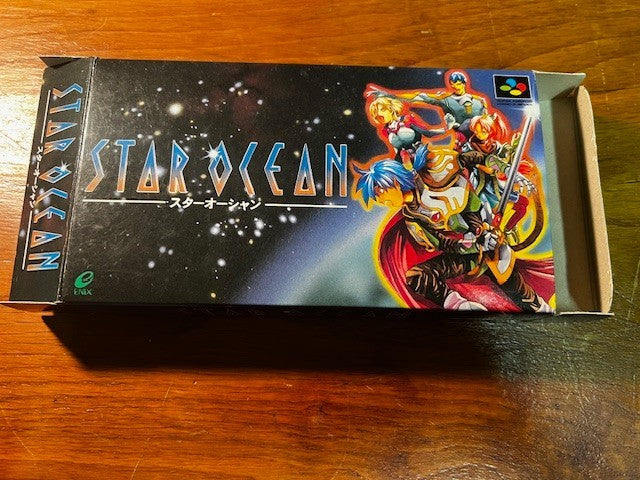 Star Ocean Super Famicom SFC CIB Tested Excellent Japan Enix