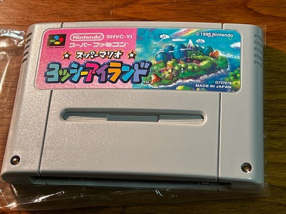 Super Mario Yoshi's Island Super Famicom SFC CIB Tested Japan Excellent