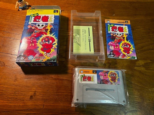 Super Ninja-kun – Super Famicom – CIB – Jaleco – Very Good