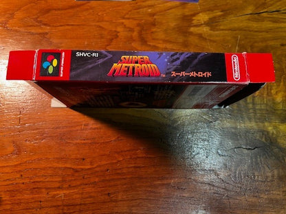 Super Metroid (Super Famicom, SHVC-RI) – CIB, Tested, Complete with Inserts