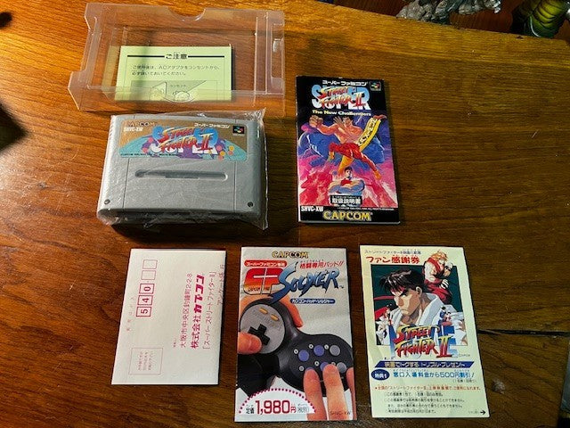SUPER STREET FIGHTER II THE NEW CHALLENGERS - CAPCOM - SFC - 100% CIB