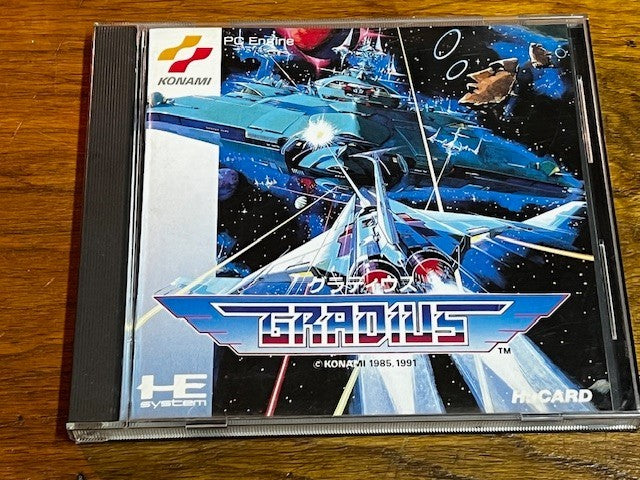 GRADIUS - PC ENGINE - KONAMI - 100% COMPLETE