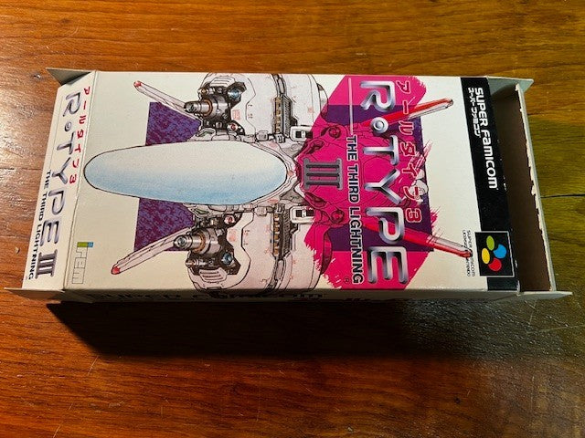 R-Type III: The Third Lightning – Super Famicom – Irem – CIB – Excellent