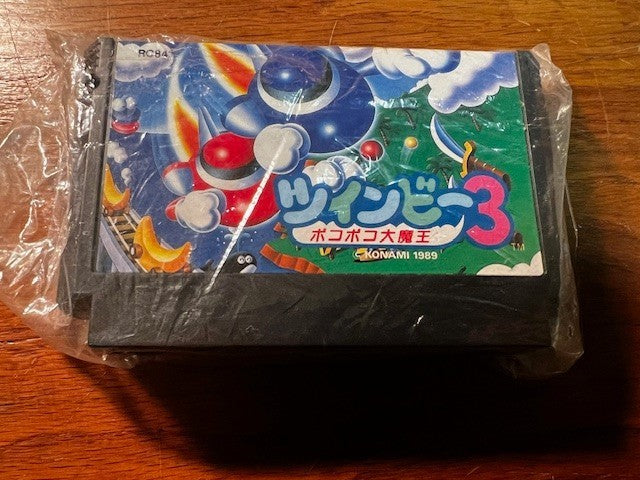 TwinBee 3 – Famicom – CIB – Konami – Excellent