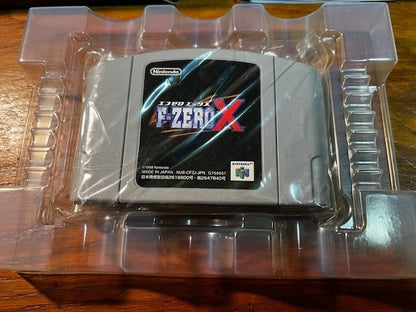 Nintendo 64 N64 F-Zero X CIB Japan Ver. Excellent