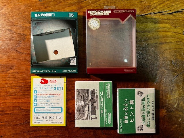 Zelda No Densetsu 1 Famicom Mini – Game Boy Advance – Nintendo – CIB