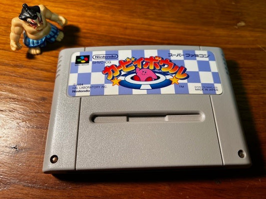 Kirby Bowl – Super Famicom – Nintendo – Loose Cart – Excellent