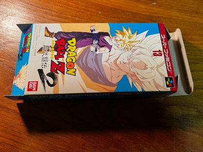 DRAGON BALL Z 2 - SUPER FAMICOM - BANDAI - CIB - EXCELLENT