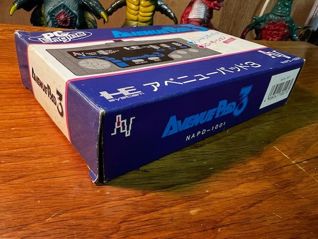 PC ENGINE AVENUE PAD 3 CONTROLLER - BOXED - TESTED