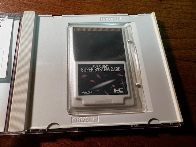 SUPER SYSTEM CARD Ver 3.0 – PC ENGINE – CIB – EXCELLENT