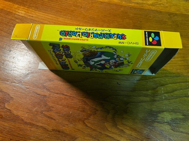 SUPER MARIO WORLD - SFC - NINTENDO - EXCELLENT