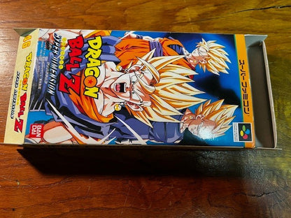 Dragon Ball Z Hyper Dimension Super Famicom SFC Box Manual Tested Japan