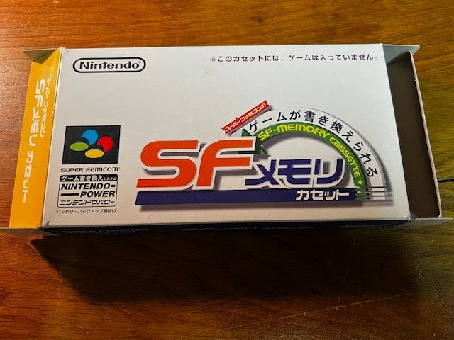 SF Memory Cassette – Nintendo Power – Mario Collection / Super Family Tennis