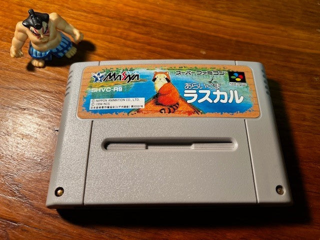 Araiguma Rascal: Raccoon Rascal – Super Famicom – NCS – Loose Cart – Excellent