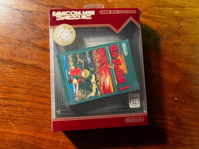 Zelda No Densetsu 1 Famicom Mini – Game Boy Advance – Nintendo – CIB