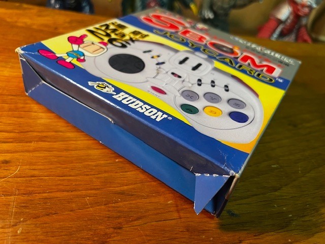 Hudson SBom Joycard Sega Saturn Bomberman Controller HC-735 CIB Tested Japan