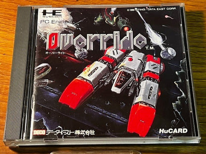 OVERRIDE – PC ENGINE – DECO – CIB – VERY GOOD