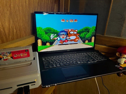 KiKi KaiKai: Nazo no Kuro Manto – SFC – Natsume/Taito – Loose Cart – Excellent