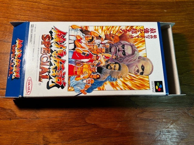 FATAL FURY SPECIAL - SUPER FAMICOM - TAKARA - 100% CIB - EXCELLENT