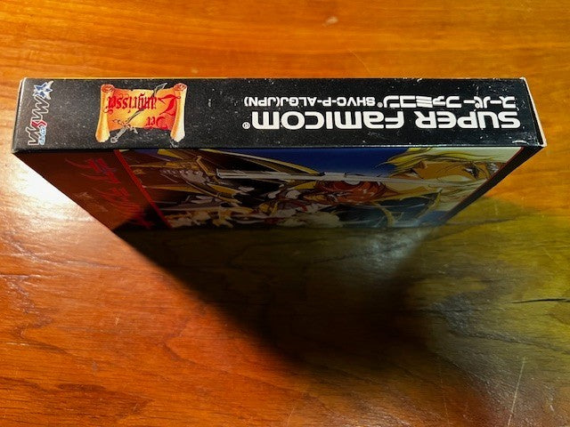 DER LANGRISSER SFC - 100% COMPLETE IN BOX - EXCELLENT CONDITION