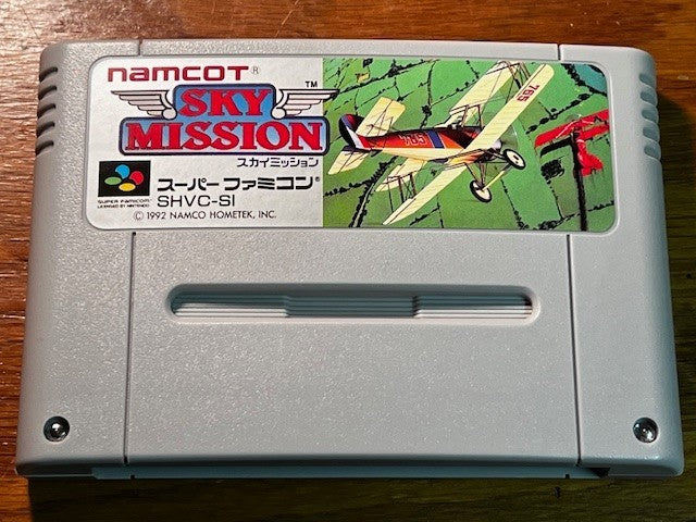 SKY MISSION - SFC - NAMCO - 100% CIB